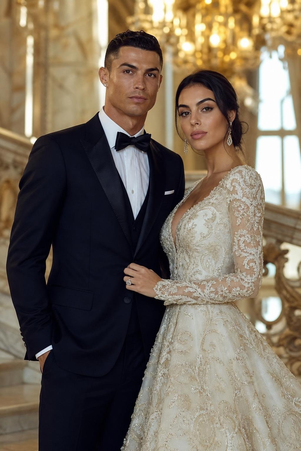 Cristiano and Georgina